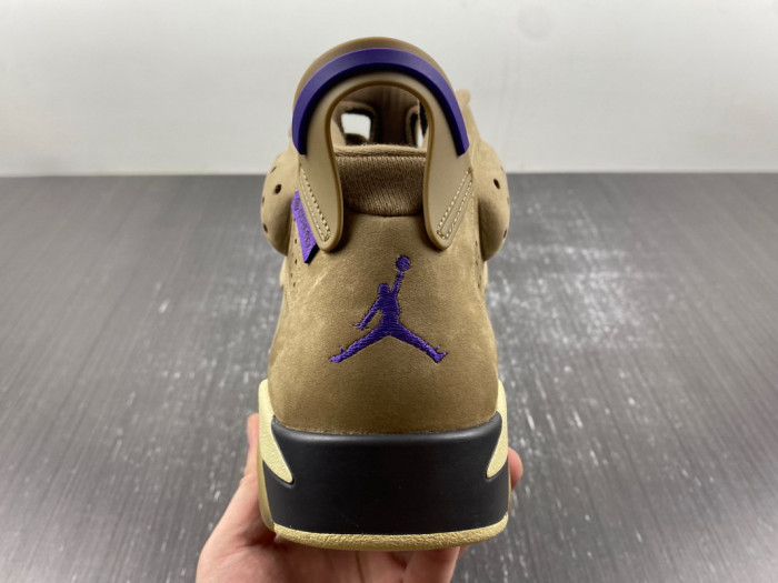 air jordan 6 wmns gore-tex "brown kelp"