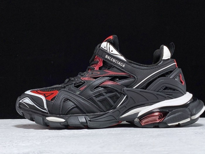 balen sneaker tess.s.gomma 4.0 red black 570391 w2gn7 2010