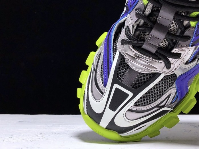 balen sneaker tess.s.gomma 4.0 orange black 570391 w2gn7 1007