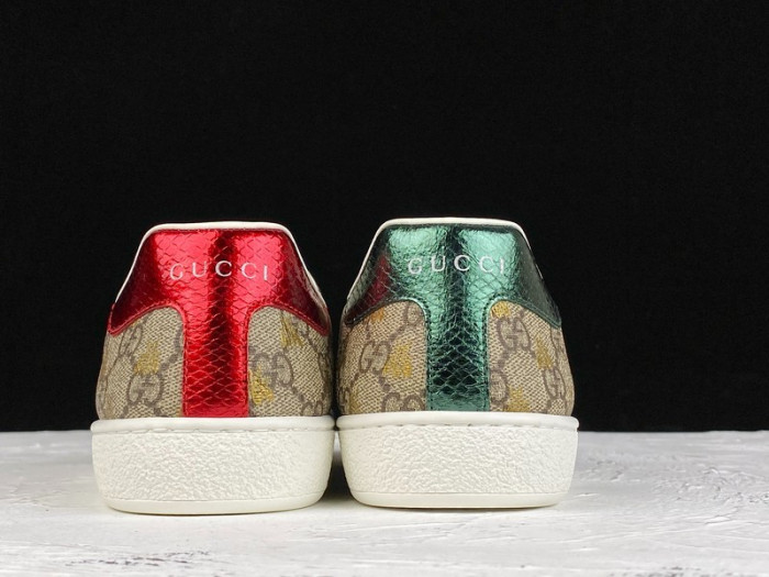 gu ace embroidered low-top sneaker