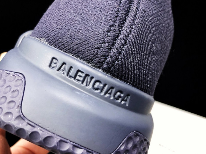 balen speed trainer sneakers all black 477280 w05g0 0088