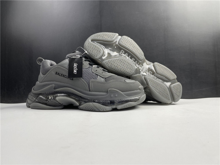 Ba*len*cia*ga triple s sneaker ''clear sole - dark grey'' 541624 w2ga1 1801
