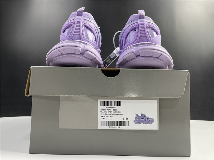 Ba*len*cia*ga purple track 2.0 sneakers 568615 w3ag1 5310
