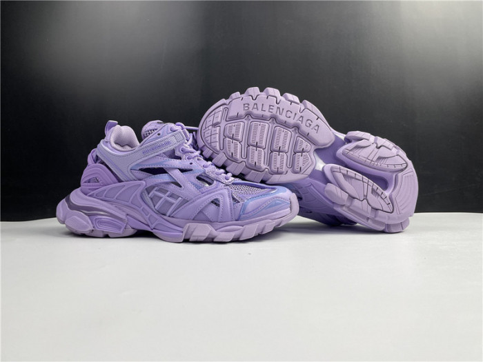 Ba*len*cia*ga purple track 2.0 sneakers 568615 w3ag1 5310