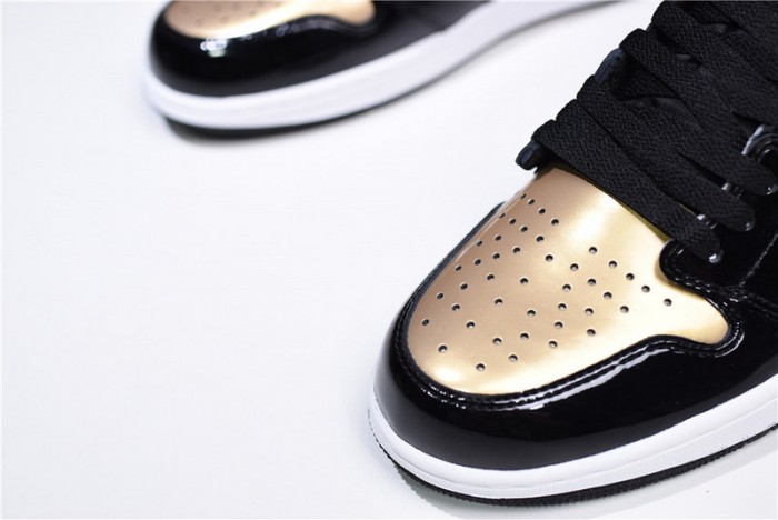 air jordan 1 retro high nrg patent gold toe 861428-007