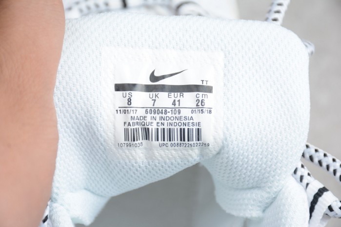 nike air max 95 white black oreo 609048-109