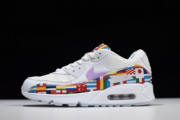 nike air max 90 nic qs "international flag pack" a05119-100