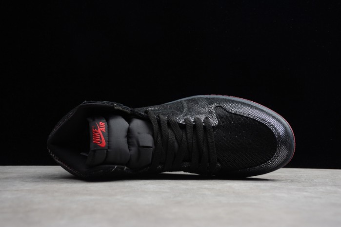 air jordan 1 retro high og black/gym red dc7071-001