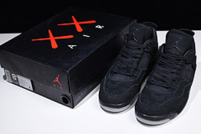 air jordan 4 retro kaws black 930155-001