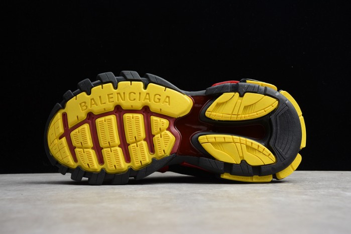 balen sneaker tess.s.gomma black red 542023 w1gb9 6509