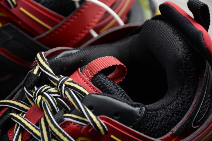 balen sneaker tess.s.gomma black red 542023 w1gb9 6509