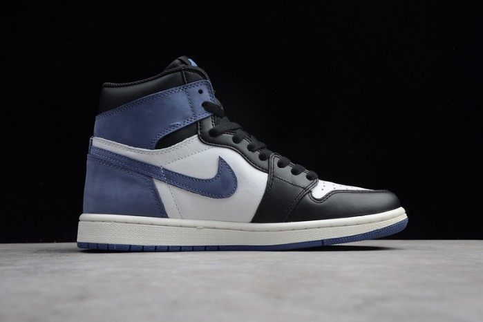 air jordan 1 retro high blue moon 555088-115