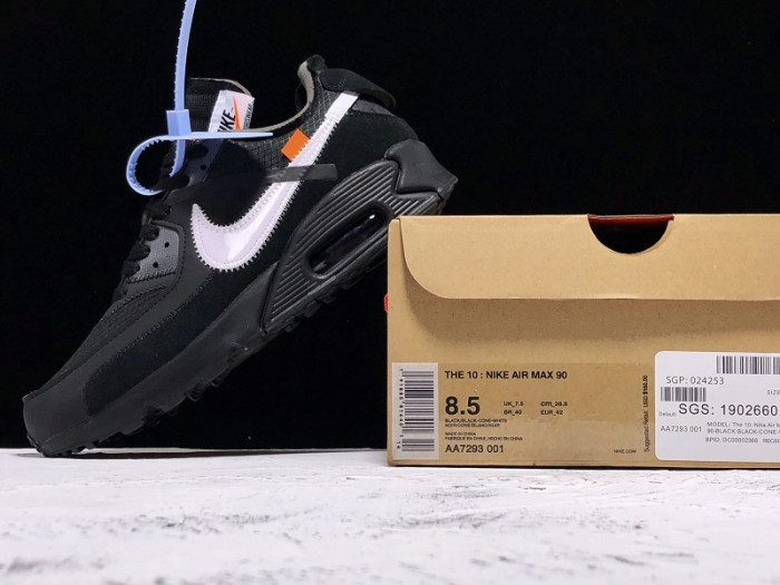 nike air max 90 fw black aa7293-001
