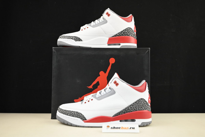 air jordan 3“fire red” dn3707-160