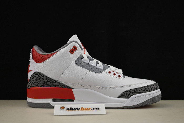 air jordan 3“fire red” dn3707-160