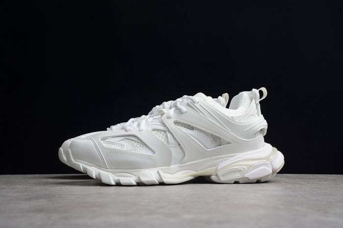 balen track sneaker all white