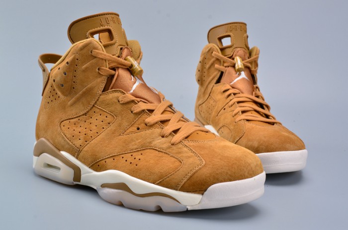 air jordan 6 retro "golden harvest" mens 384664-705
