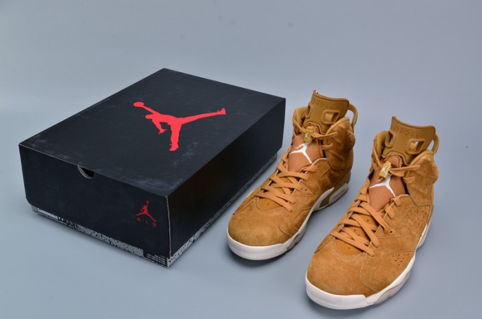 air jordan 6 retro "golden harvest" mens 384664-705