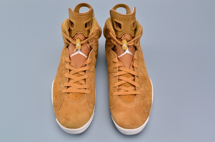 air jordan 6 retro "golden harvest" mens 384664-705