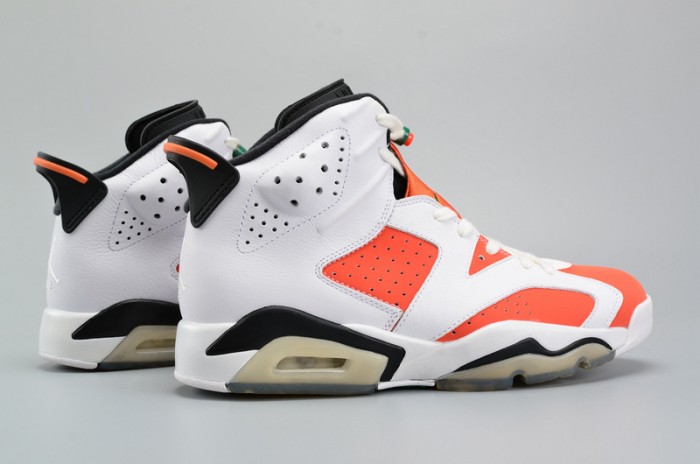 air jordan 6 retro nrg g8rd "gatorade" orange mens 384664-145