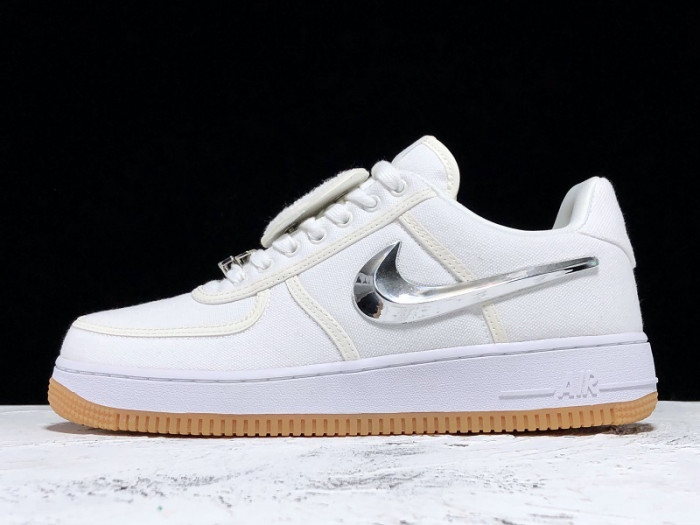 nike air force 1 low travis scott sail aq4211-101