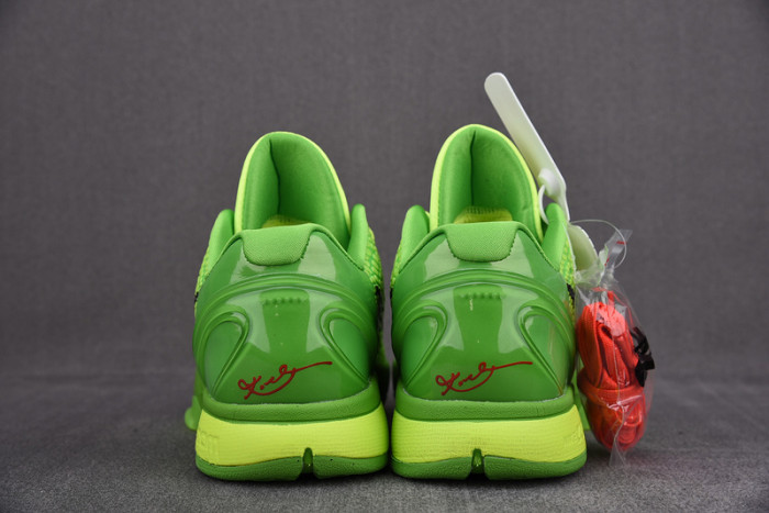 nike kobe 6 grinch protro