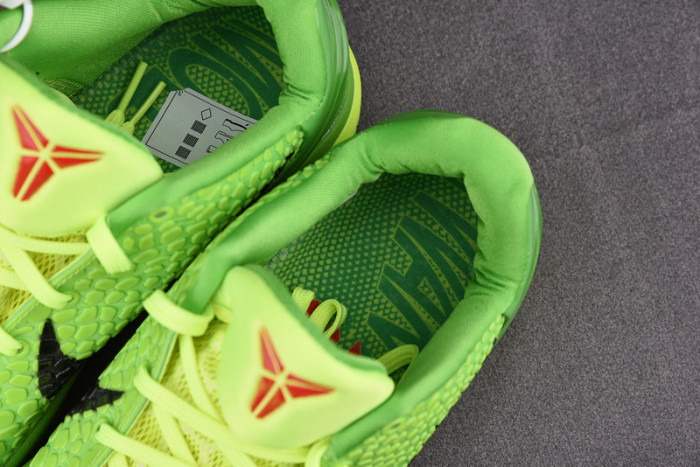 nike kobe 6 grinch protro