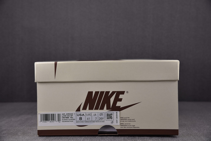 travis scott x air jordan 1 low reverse mocha dm7866-162