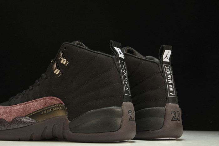 jordan 12 retro a ma maniére black - dv6989-001
