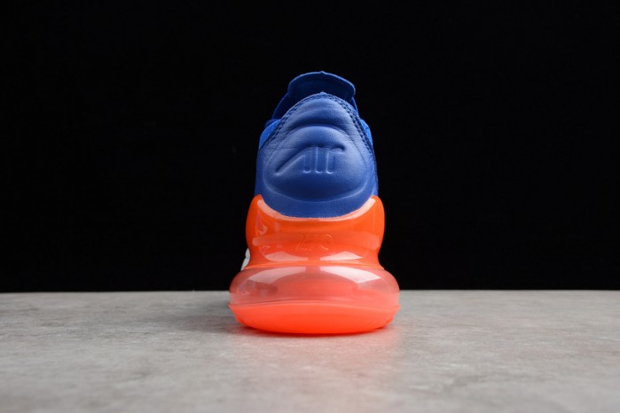 Nike Air Max 270 Flyknit Racer Blue Total Crimson AO1023-101