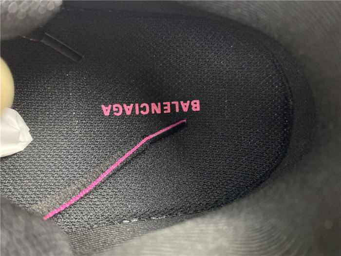 balen track sneaker pink and black 542023 w2la1 2046