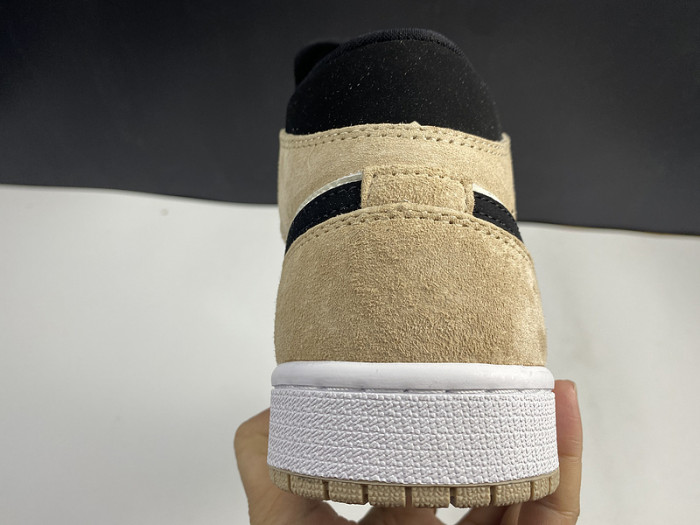 air jordan 1 mid barely orange (w) bq6472 -800