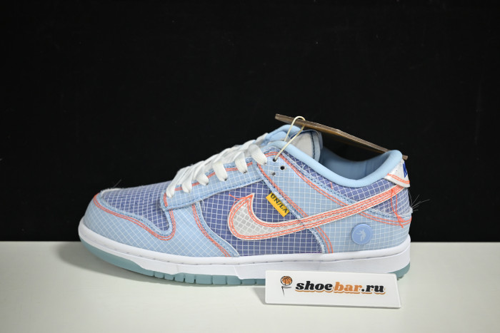 nike dunk low union passport pack argon- dj9649-400