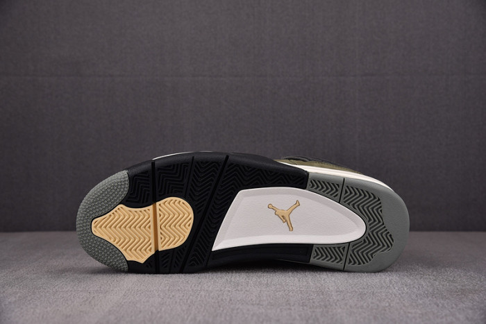 air jordan 4 craft "medium olive"