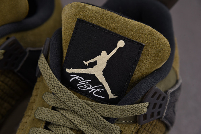 air jordan 4 craft "medium olive"