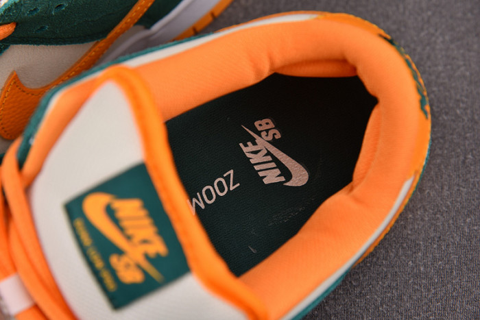 nike sb dunk low legion pine kumquat