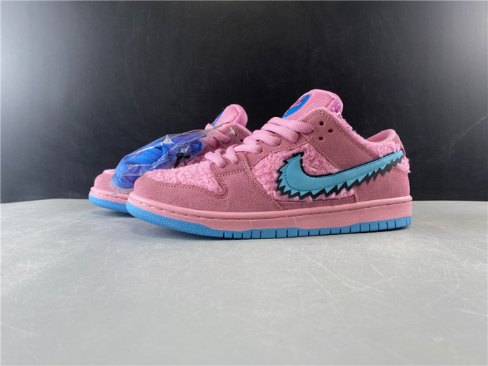 nike sb dunk low grateful dead x pink bear cj5378-600
