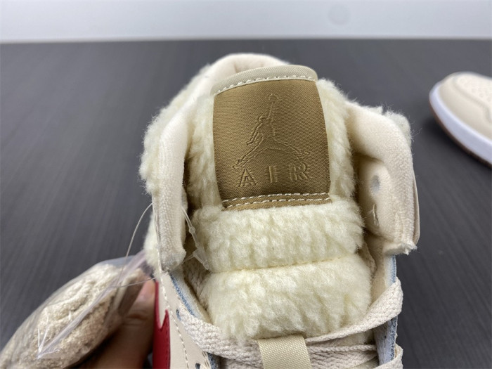 jordan 1 mid fleece pearl white do2207-264