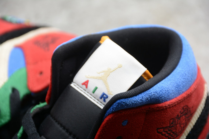 air jordan 1 mid se fearless blue the great cu2805-100