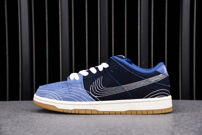nike sb dunk low denim sashiko cv0316-400