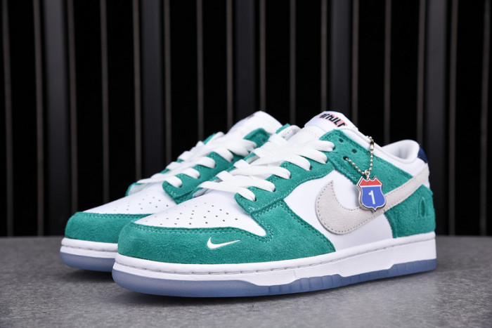 nike dunk low kasina neptune green cz6501-101