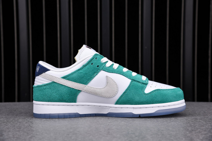 nike dunk low kasina neptune green cz6501-101