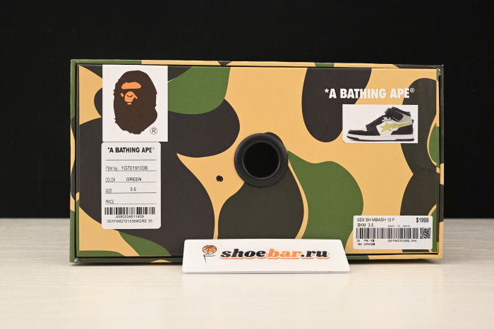 a bathing ape sneakers