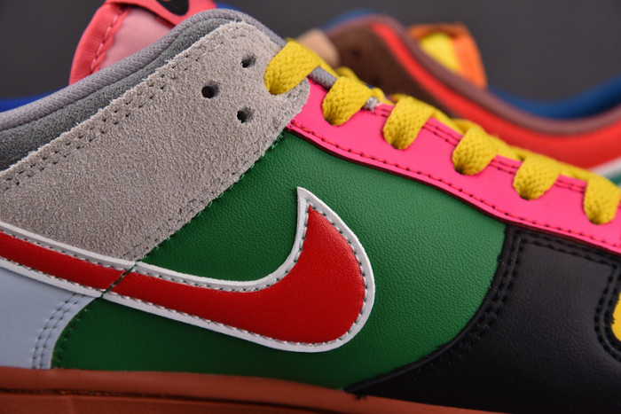 nike dunk low "what the S*per mario"