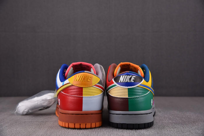 nike dunk low "what the S*per mario"