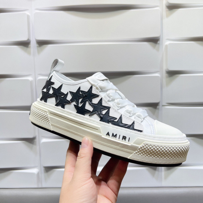 amiri white stars court sneakers