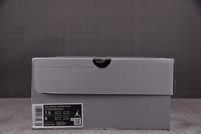 Jordan 4 Retro OG SP Undefeated (2025) IB1519-200