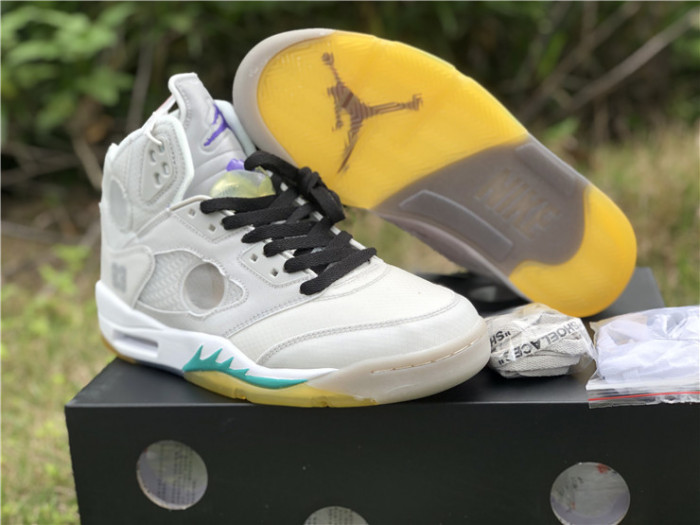 air jordan 5 fw sp grey green ct8480-105