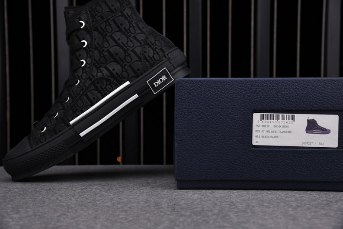 b23 oblique high top sneaker