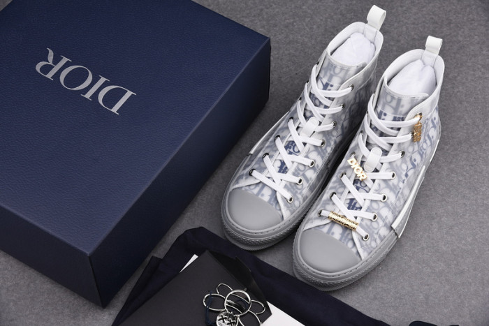 b23 oblique high top sneaker